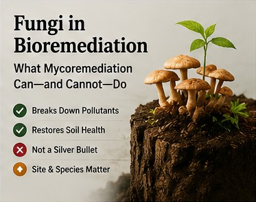 Fungi in Bioremediation: What Mycoremediation Can—and Cannot—Do
