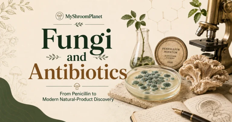 Fungi and Antibiotics: From Penicillin to Modern Natural-Product Discovery